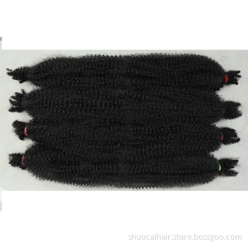 Afro Marley Hair Springy Afro Twist extension spring afro twist braid Box Brainding Hair Crochet Hair
